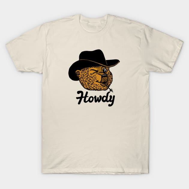 howdy T-Shirt by Lambdog comics!